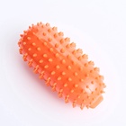 Массажная игрушка для собак «Хот-дог» 11 см, пищащая. TPR, МИКС - Фото 3