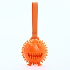 Игрушка под лакомства для собак «Смеющийся монстр» 10.5 см, TPR, МИКС - Фото 1