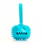 Игрушка под лакомства для собак «Квадратный монстр» 9 см, TPR, МИКС - Фото 3