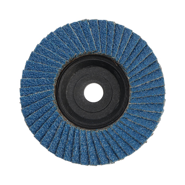 Круг лепестковый торцевой ТУНДРА, 75×10 мм, Р60