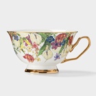 Чайная пара Wingflora, 200 мл, 15×6 см, керамика, белая - Фото 5