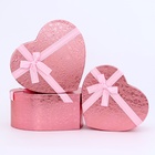 Набор подарочных коробок сердце 3 в 1, 31×27×13.3; 28×25×11.7; 26×23×10.3 см - Фото 2