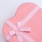 Набор подарочных коробок сердце 3 в 1, 31×27×13.3; 28×25×11.7; 26×23×10.3 см - Фото 3