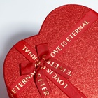 Набор подарочных коробок сердце 3 в 1, сияющий красный с бантом «Любовь вечна», 31×27×13.3; 28×25×11.7; 26×23×10.3 см - Фото 4