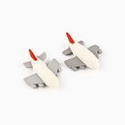 Подарочный набор «С 23 февраля», карандаши 2 шт., ластики 2 шт., блокнот - Фото 5