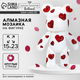 Алмазная мозаика на фигурке 