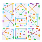 Развивающий набор «Цветные прищепки», 3+ - Фото 11