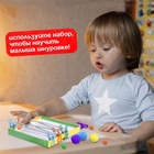 Развивающий набор «Цветные прищепки», 3+ - Фото 4