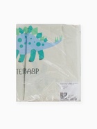 Простыня на резинке ясельная «Крошка Я. Динозавры», 60×120+20 см, бязь 10708278