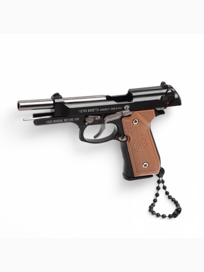 Макет оружия «Сувенирный пистолет Beretta 92», брелок для ключей, 8 см