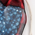 Льняной мешочек для хранения украшений, подарков, трав, 10×14 см, набор из 5 штук - Фото 4