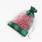 Льняной мешочек для хранения украшений, подарков, трав, 10×14 см, набор из 5 штук - Фото 3