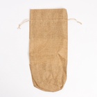 Льняной мешочек для хранения украшений, подарков, трав, 15×30 см, набор из 3 штук - Фото 5