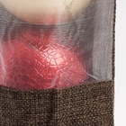 Льняной мешочек для хранения украшений, подарков, трав, 15×30 см, набор из 3 штук - Фото 3