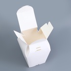 Универсальная коробка складная, 15.5×8.1×8.1 см, белая - Фото 4