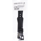 Ремешок для часов, 20 мм, силикон, длина 22 см, чёрный - Фото 4