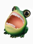 Пепельница для дома «Лягушка», для сигарет и стиков, 10.5×9.5×9.5 см - фото 34087390