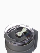 Термокружка, 900 мл, с трубочкой, сохраняет тепло 6 ч, нержавеющая сталь, серая - Фото 3