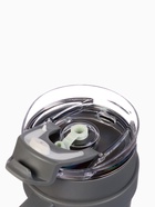 Термокружка, 900 мл, с трубочкой, сохраняет тепло 6 ч, нержавеющая сталь, серая - Фото 4