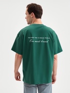 Футболка мужская MINAKU: One Most Brand, размер 46-48, зелёная - Фото 3