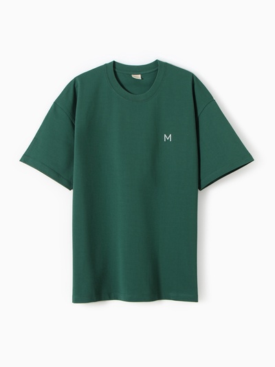 Футболка мужская MINAKU: One Most Brand, размер 52-54, зелёная