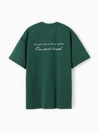 Футболка мужская MINAKU: One Most Brand, зелёная, р-р 52-54 - Фото 7