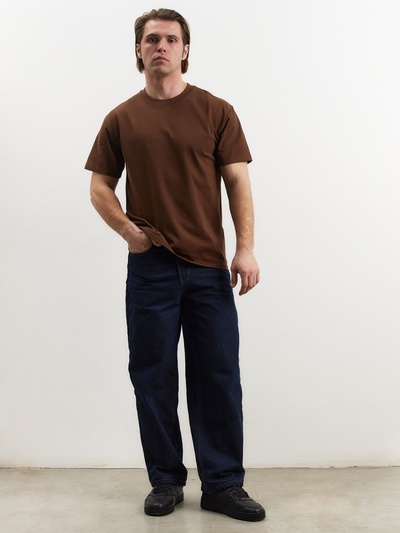 Футболка мужская MINAKU: Moments, размер 42-44, коричневая