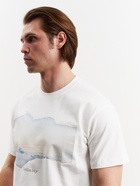 Футболка мужская MINAKU: Infinity, размер 52-54, белая - Фото 3