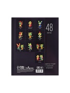 Набор предметных тетрадей Calligrata «Неоновые звери», 10 предметов, 48 листов, со справочным материалом, обложка из мелованного картона - Фото 23