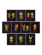 Набор предметных тетрадей Calligrata «Неоновые звери», 10 предметов, 48 листов, со справочным материалом, обложка из мелованного картона - Фото 7