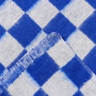 Одеяло байковое 140х205см, синий, хл80%, полиэфир20%, 420г/м 10838559