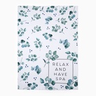 Плед "Этель" Eucalyptus, 75х100 см, 100% полиэстер, флис 160 г/м2 - фото 30781069