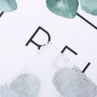 Плед "Этель" Eucalyptus, 75х100 см, 100% полиэстер, флис 160 г/м2 - фото 30781071