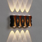 УЦЕНКА Светильник фасадный «Глосс», FSD-044, 8 Вт, 3000К, 4 луча, IP65, 220 В, пластик, черный 100 - Фото 4