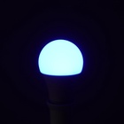 УЦЕНКА Лампа светодиодная RGB+W, с пультом , А60, 10 Вт, 800 Лм, Е27, 220 В - Фото 5