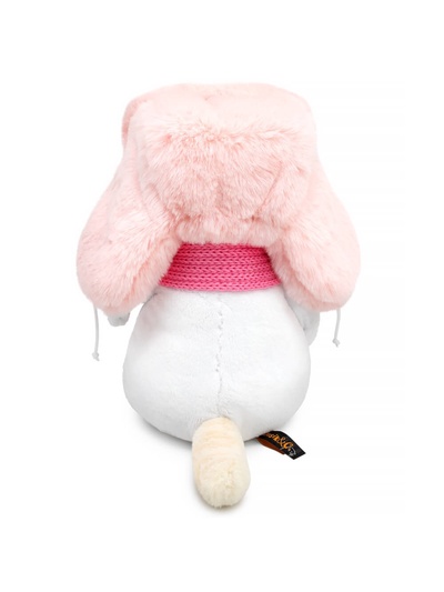 Мягкая игрушка «Кошечка Ли-Ли», в меховой шапке и шарфе, 24 см