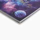 Блокнот А6, 40 л на гребне, мягкая обложка «Космос» 10824305 - фото 5062562