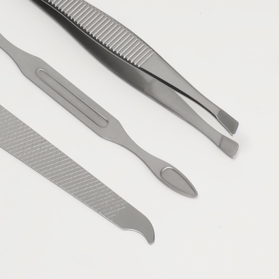 Набор маникюрный «Полёт», 6 предметов, в футляре, разноцветный