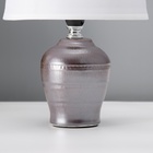 Настольная лампа с абажуром RISALUX «Тирел», Е14, 40 Вт, 18×18×30 см 10337282