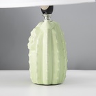 Настольная лампа с абажуром RISALUX «Сова», Е14, 40 Вт, салатовый, 20×20×29 см - Фото 7