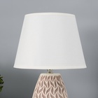 Настольная лампа с абажуром RISALUX «Риволи», Е14, 40 Вт, 22×22×34.8 см - Фото 5