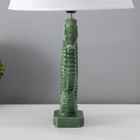 Настольная лампа с абажуром RISALUX «Морской конек», Е27, 40 Вт, зелёный, фигурное основание, 30×30×43.5 см - Фото 5