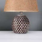 Настольная лампа с абажуром RISALUX «Джейн», Е14, 40 Вт, 22.5×22.5×31.5 см 10337307