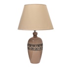 Настольная лампа с абажуром RISALUX «Эпика», Е27, 40 Вт, 28×28×44.5 см - Фото 6