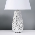 Настольная лампа с абажуром RISALUX «Лоретти», Е14, 40 Вт, 25×25×38 см - Фото 3