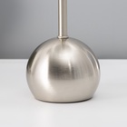 Настольная лампа с абажуром RISALUX «Найла» модерн, Е27, 3 Вт, серебро, 23×23×51.5 см - Фото 4