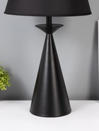 Настольная лампа с абажуром RISALUX «Эрика», Е27, 40 Вт, чёрный, 34×34×56 см - Фото 4