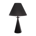 Настольная лампа с абажуром RISALUX «Эрика», Е27, 40 Вт, чёрный, 34×34×56 см - Фото 6