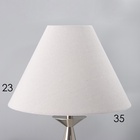 Настольная лампа "Эрика" Е27 40Вт серебро 34х34х56 см - фото 14691851