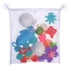 Игрушки для купания в ванной, набор 14 шт., сетка для хранения - Фото 2